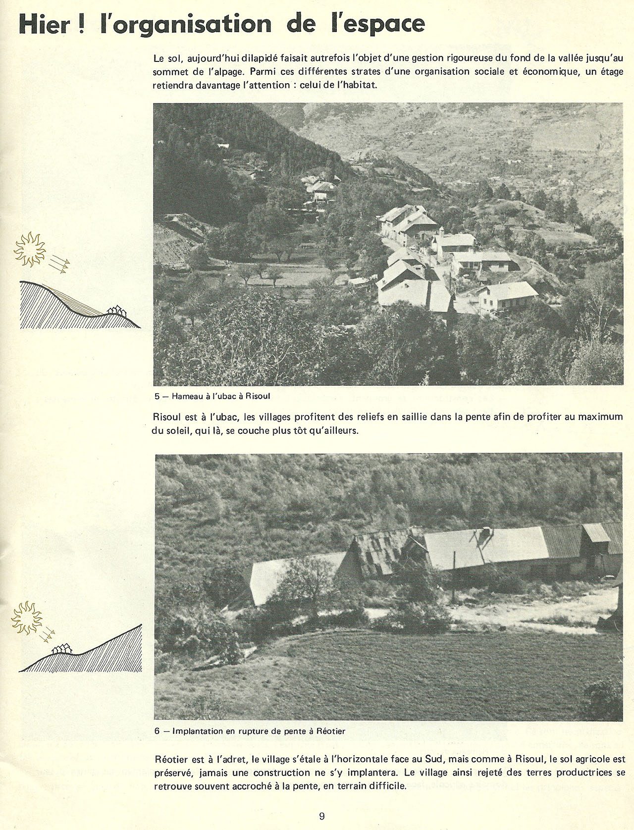 Extrait de la brochure « Construire en pays de Guillestre » 1977.